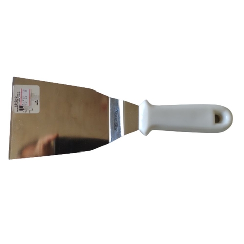Espátula Em Aço Inox Dobrada Com Cabo Em Polipropileno Campanaro