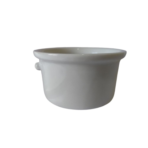 Pote De Porcelana N6 Com Aba E Pino Porcelanas Alfa