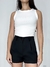 SHORT ALFAIATARIA BIELA COM CINTO - PRETO - comprar online