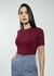 T-SHIRT CANELADA LINHA BASIC - RED CHERRY