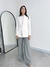 BLAZER ALFAIATARIA AYLA ALONGADO - BRANCO