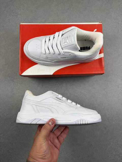 PUMA 180 CINZA/BRANCO
