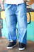 Calça Cargo Balao Jatiado Jeans (JEANS CLARO) - comprar online