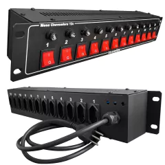Mesa Chaveadora 12 Canais - Extensão Profissional 4000W - FOS Light