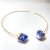 Choker duas pedras sodalita - comprar online