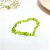 Pulseira cascalho peridoto - comprar online