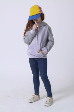 Buzo Peluche gris