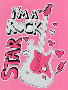 Remera Manga Corta I'm a Rock Star en internet