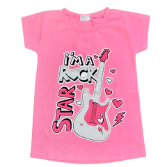 Remera Manga Corta I'm a Rock Star