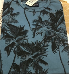 Remera Manga Corta Estampada Palmera - mechugutierrezkids