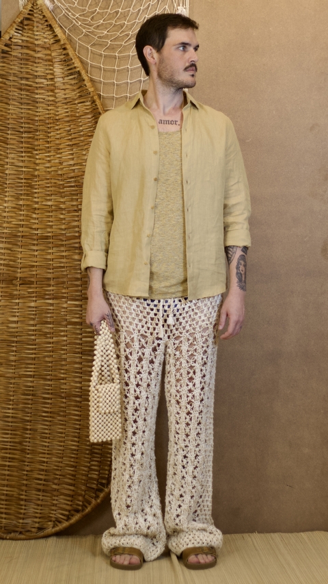 CALÇA CROCHÊ SEGREDO