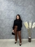 CALÇA DE COURO ENCERRADA - Selma Braga Modas