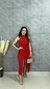 VESTIDO MIDI COM FENDA ITALIA - Selma Braga Modas