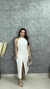 VESTIDO MIDI COM FENDA ITALIA