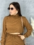 CONJUNTO CALÇA E BLUSA GOLA ALTA - Selma Braga Modas