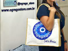 Imagem do Bolsa de juta com necessaire