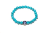 Pulseira pedra natural turquesa