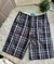 Bermuda Place Tam 7 importadas xadrez azul ou marron - comprar online
