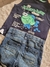 Conjunto Infantil Tam 3 Regata Bermuda Jeans Menino na internet