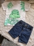 PooL Kids Conjunto Tam 2 Regata Bermuda Jeans