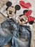 Conjunto Infantil Minnie Tam 4 Camiseta Bermuda na internet