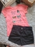 Fuzarka Conjunto Infantil Tam 13/14 Camiseta Bermuda