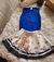 Conjunto Infantil Tam 4 Regata Short Saia Menina