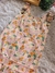 jardineira Floral tam 10 menina - comprar online