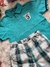 Conjunto Infantil Hering Kids tam 8 Camisa Polo Bermuda Xadrez - comprar online