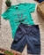 Conjunto tam 6 Camiseta Bermuda Menino