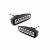 Farol Retangular Milha Barra Universal 6 Leds Off Road - comprar online