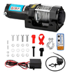 GUINCHO ELÉTRICO 3000LB 1361 KG 12V PARA QUADRICULO JIPE TR