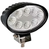 FAROL MILHA 8 LED 24W OVAL CARRO TRATOR PULVERIZADORES