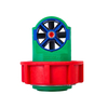 ROTOR FLUXOMETRO MEDIDOR DE VAZAO 1 1/2 PULV JACTO 3030
