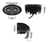 FAROL MILHA OVAL SUPER LED 24W 9-60V AUXILAR OFF-ROAD na internet