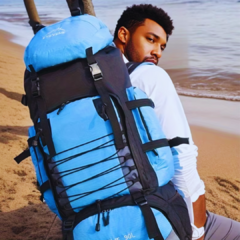 Mochila Cargueira Trekking (EVEVEME) 90l Impermeável