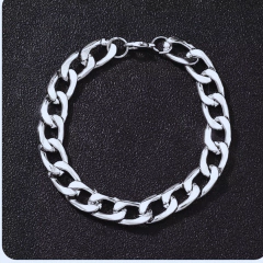 Relógio Quartzo Masculino (GENEVA) com Pulseira Prata