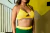 TOP ARGOLA CROCHÊ BRASILIANA AMARELO - Studio Bé
