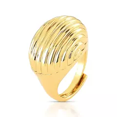 ANEL FRIZZY BOLD DOURADO - Anel ajustável - comprar online
