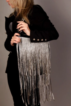 BOLSA FRANJAS STRASS - loja online