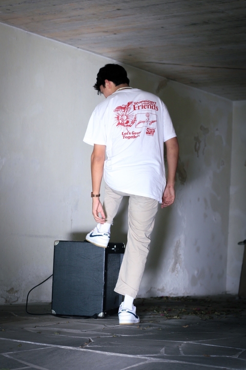 camiseta support your friends