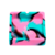 Cinzeiro De Silicone Quadrado Tie Dye - Squadafum