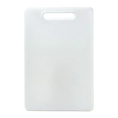 Multiuso PVC Branca Tábua de Cozinha Para Cortar e Fatiar Carnes e Legumes Placa Culinária Média 33 x 20 cm Ingá - comprar online