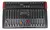 HUGEL KW-120K-99DSP Consola potenciada de 12 canales con 99 efectos por DSP