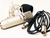 HUGEL BV-97 Micrófono condensador de diafragma grande con cable canon-canon SAMOSN MC18 de 6 mts, shockmount y windscreen