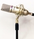 HUGEL BV-97 Micrófono condensador de diafragma grande con cable canon-canon SAMOSN MC18 de 6 mts, shockmount y windscreen - comprar online