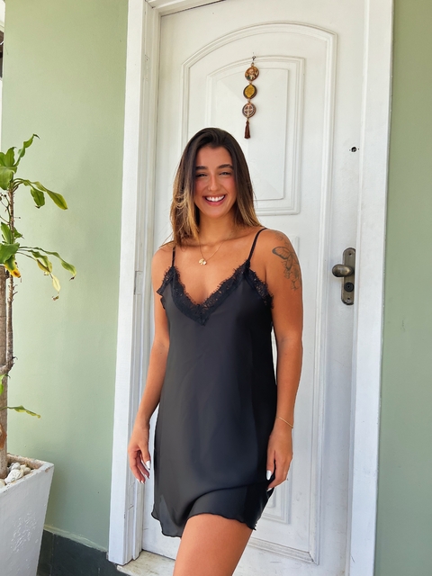 CAMISOLA EM CETIM - comprar online