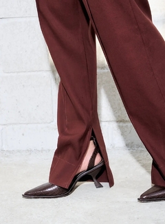 Calça Feminina Linho Com Fenda Open - CZ by Vivi Costa