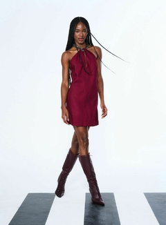 Vestido Feminino Linho Open