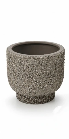 Vaso em cerâmica texturizada - comprar online